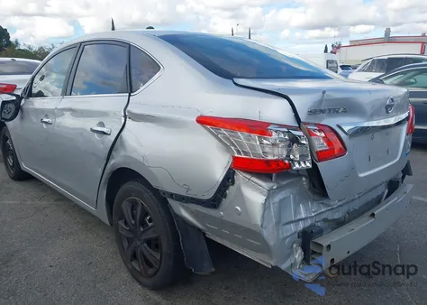2014 Nissan Sentra Fe+ S/Fe+ Sv/S/Sl/Sr/Sv из США, поврежденный, VIN 3N1AB7AP8EY242733
